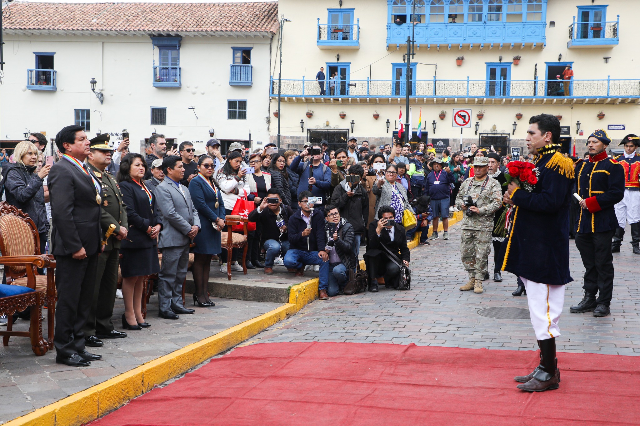 MUNICIPALIDAD DEL CUSCO CONMEMORA EL BICENTENARIO DE LA PROCLAMACIÓN DE LA INDEPENDENCIA DEL PERÚ POR EL MARISCAL AGUSTÍN GAMARRA