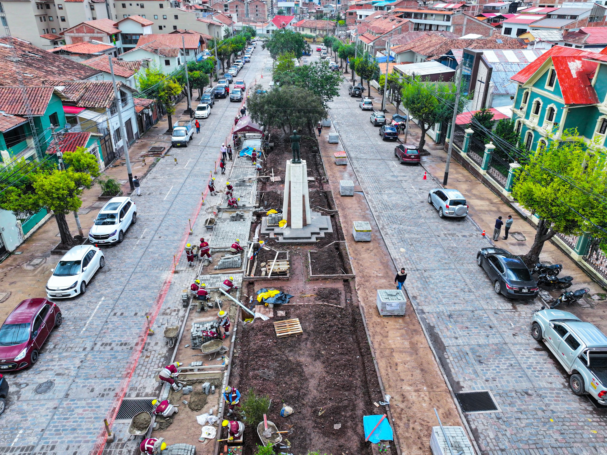LA OBRA DE AVENIDA PARDO SERÁ ENTREGADA LA SEGUNDA QUINCENA DE ABRIL