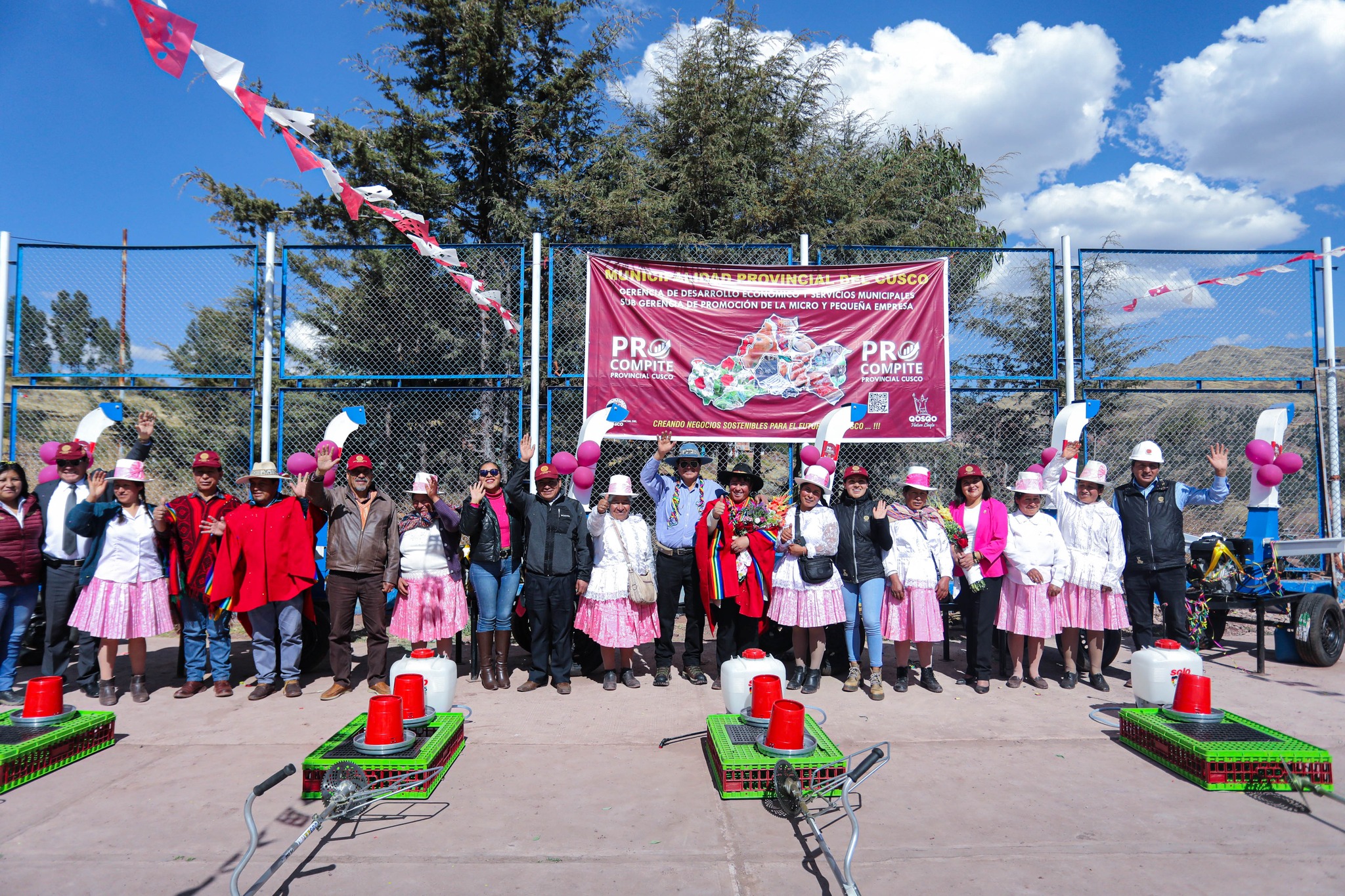 MUNICIPALIDAD DEL CUSCO CONTINÚA IMPULSANDO EL DESARROLLO RURAL A TRAVÉS DE PROCOMPITE 2025