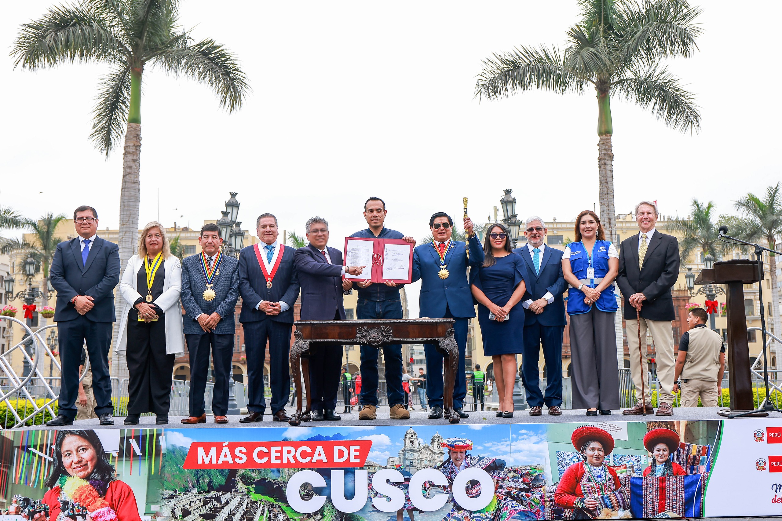 ALCALDE LUIS PANTOJA ASEGURÓ GRAN PULMÓN VERDE DEL CUSCO, TRAS ARTICULAR CON EL PRIMER MANDATARIO PARA LA PROMULGACIÓN DE LEY QUE CONVERTIRÁ EL ANTIGUO AEROPUERTO EN PARQUE METROPOLITANO