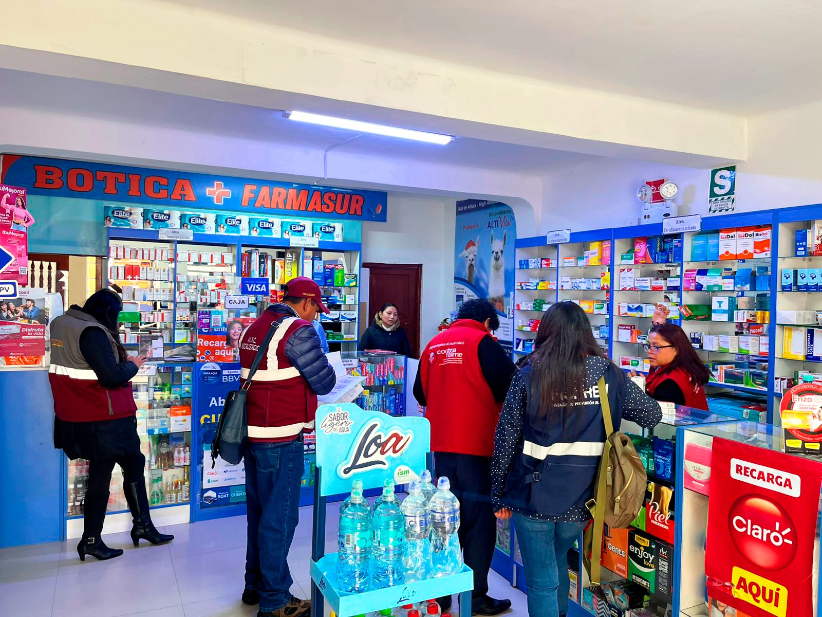 MUNICIPALIDAD DEL CUSCO CLAUSURÓ CINCO FARMACIAS DE LA CALLE HOSPITAL POR EXPENDER PRODUCTOS VENCIDOS Y OPERAR AL MARGEN DE LA LEY