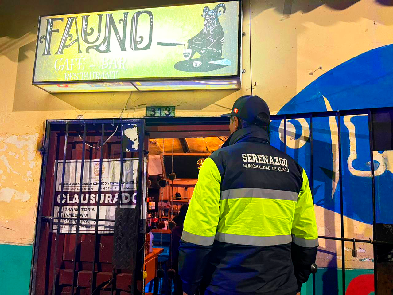 MUNICIPALIDAD DEL CUSCO INTERVINO Y CLAUSURÓ TRES ESTABLECIMIENTOS NOCTURNOS CLANDESTINOS EN TAWANTINSUYO
