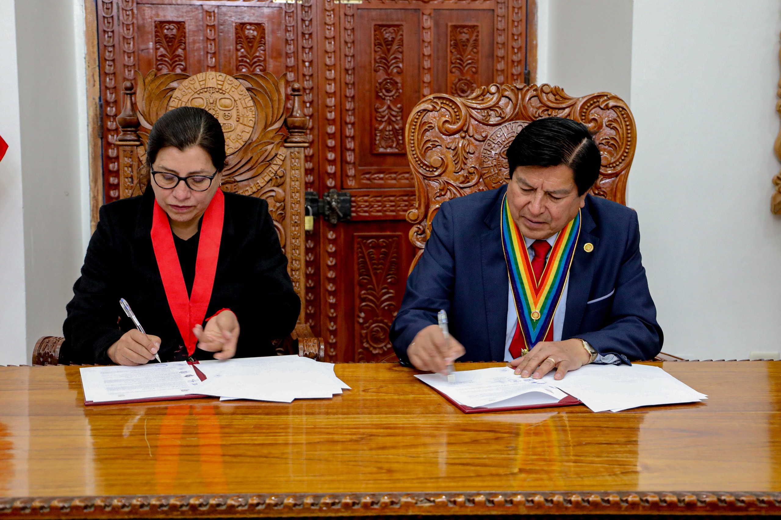 MUNICIPALIDAD DEL CUSCO REFUERZA ACCIONES CONTRA LA VIOLENCIA CON APOYO DEL PODER JUDICIAL Y EL “BOTÓN DEL PÁNICO”