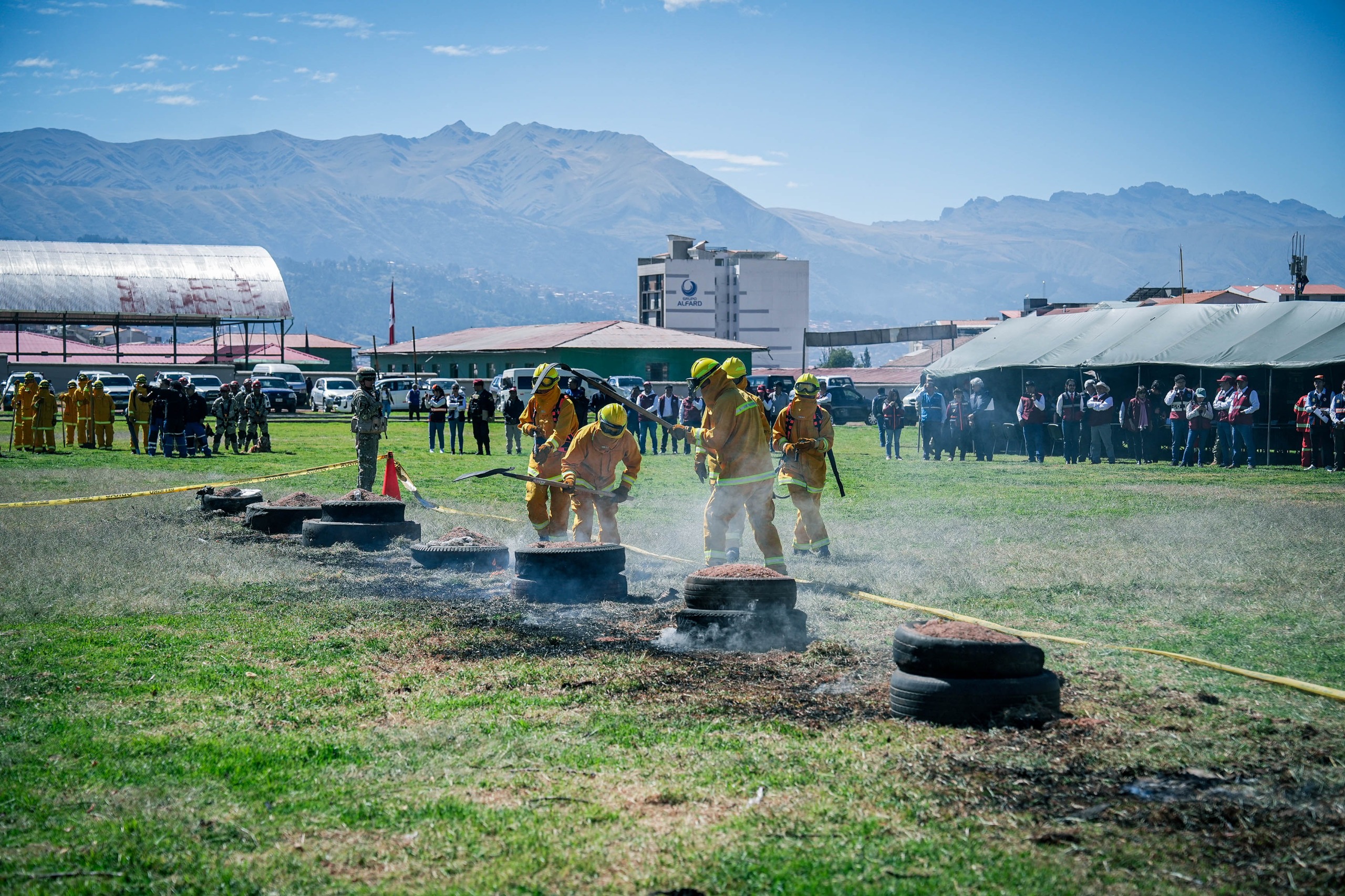 MUNICIPALIDAD DEL CUSCO ENCABEZÓ GRAN DESPLIEGUE INTERINSTITUCIONAL DURANTE EL SIMULACRO NACIONAL MULTIPELIGRO PARA FORTALECER LA RESPUESTA ANTE EMERGENCIAS