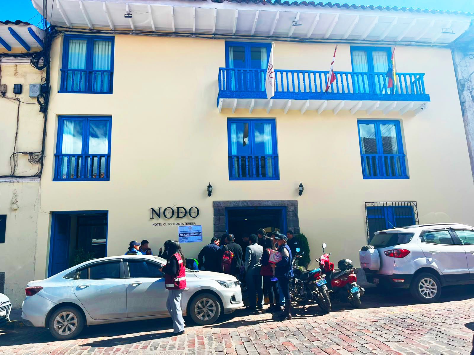 MUNICIPALIDAD DEL CUSCO CLAUSURÓ HOTEL “NODO” DE LA CALLE SANTA TERESA POR PRESENTAR CONDICIONES INSALUBRES