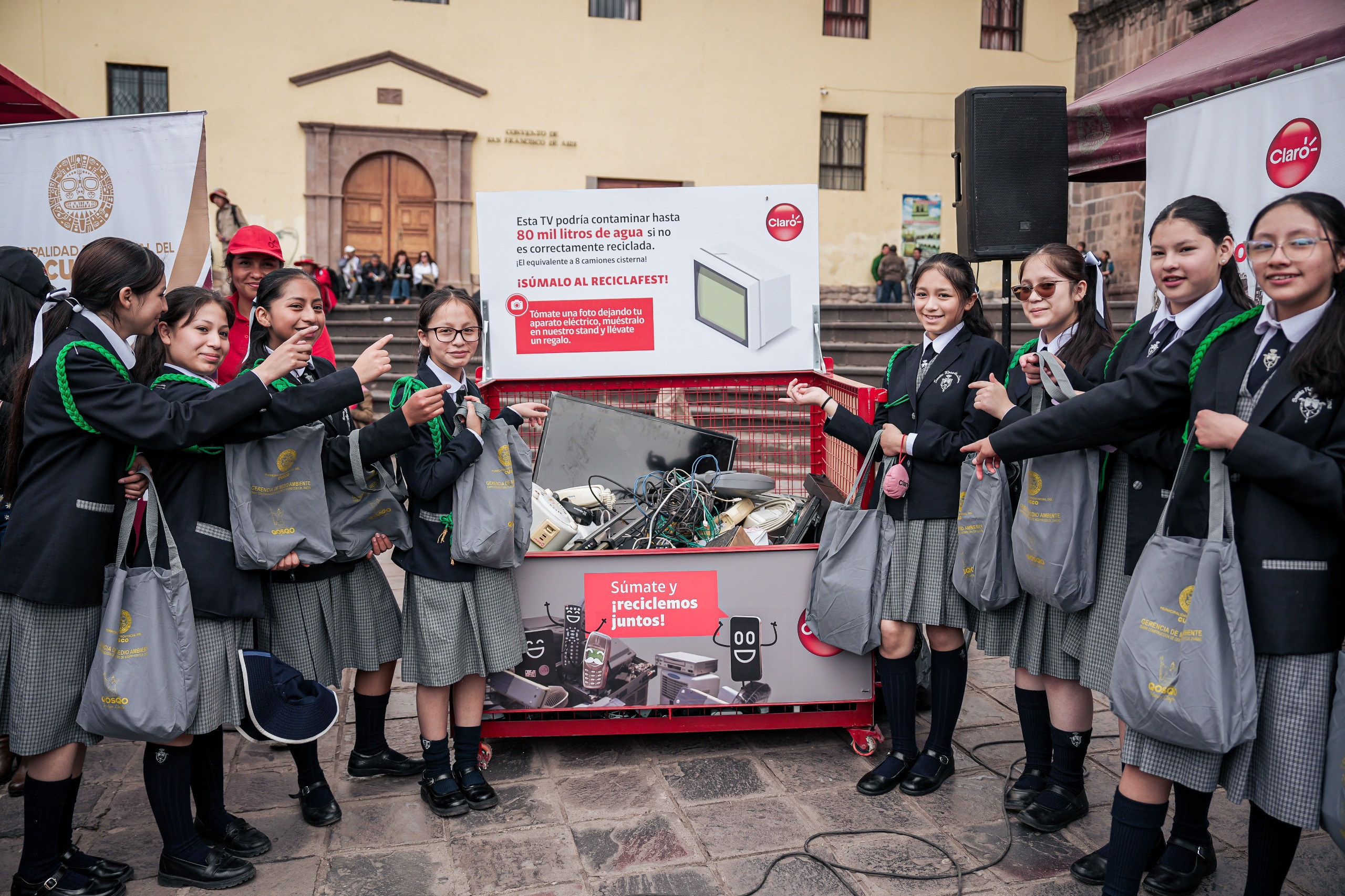 MUNICIPALIDAD DEL CUSCO INICIA LA VIII EDICIÓN DESCENTRALIZADA DEL RECICLAFEST